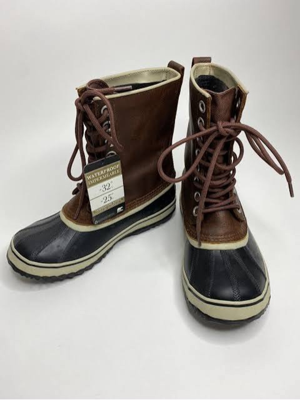 Women’s Sorel 1964 Premium NL1718-206 Waterproof Leather Rubber Boots